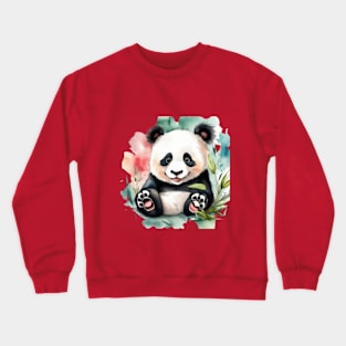 panda bear Crewneck Sweatshirt